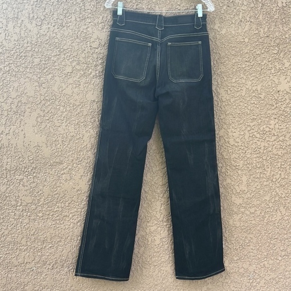RARE Polo Ralph Lauren Jenn embroidered flared jeans RL Luxury Style - Picture 15 of 16
